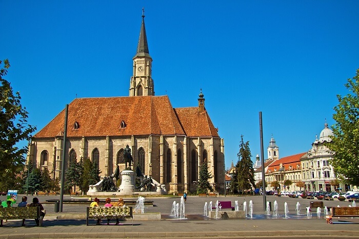 Piata Unirii din Cluj